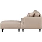 カウチソファ 布張りタイプ (XL04 BE) 6枚目画像