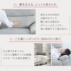 3人掛けソファ 布張りタイプ (MK02 KD LGR) 5枚目画像