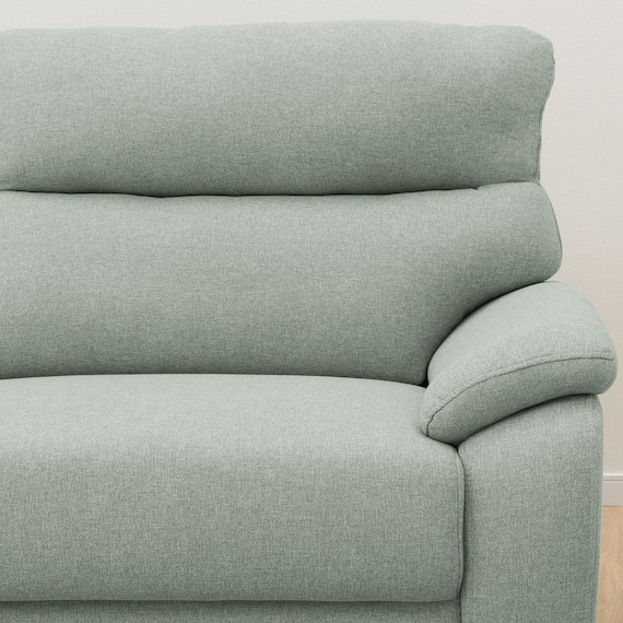 3人掛けソファ 布張りタイプ (MK02 KD LGR) 15枚目画像