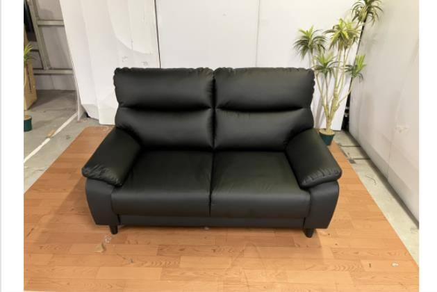 ニトリN-Shed MK02KD ブラック 2人掛けソファ　BK(ブラック) 2ﾆﾝﾖｳｿﾌｧ MK02KD Nｼｰﾙﾄﾞ BK | ニトリネット【公式】 家具・インテリア通販