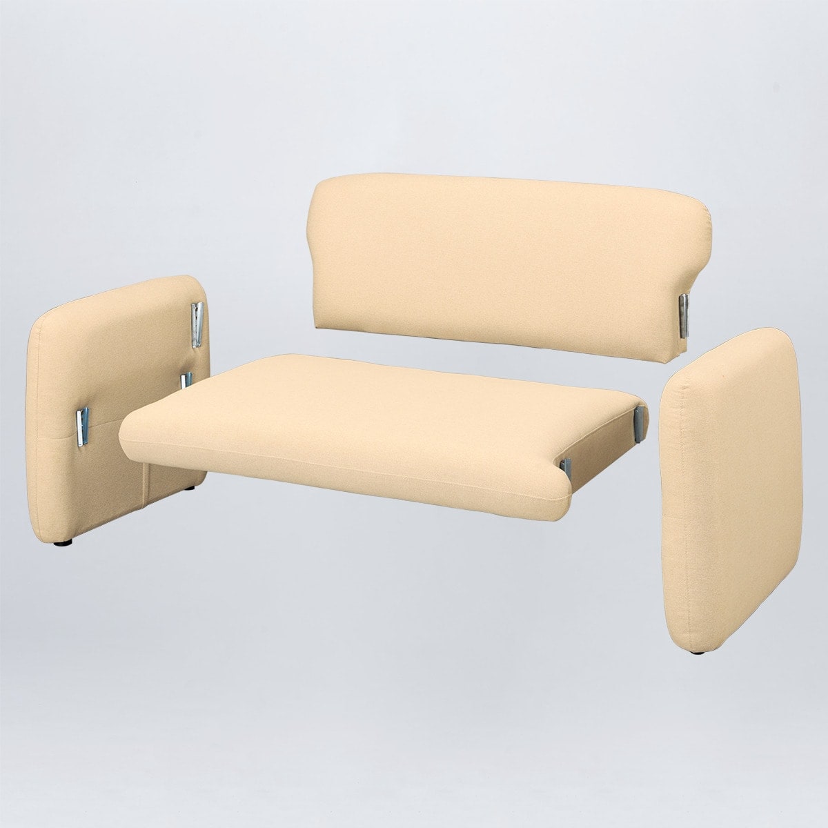 脚元に収納できるコンパクトソファ 布張りタイプ (VS06 LgYE) | ニトリ