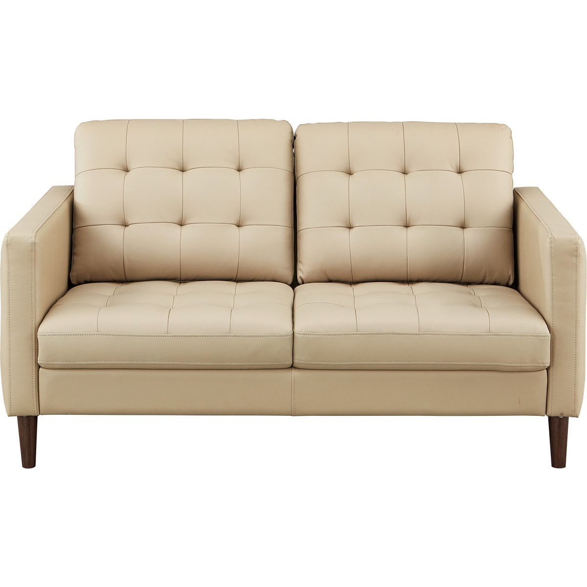 2人掛けソファ 本革(一部合成皮革)タイプ (MB08 BE) | ニトリネット