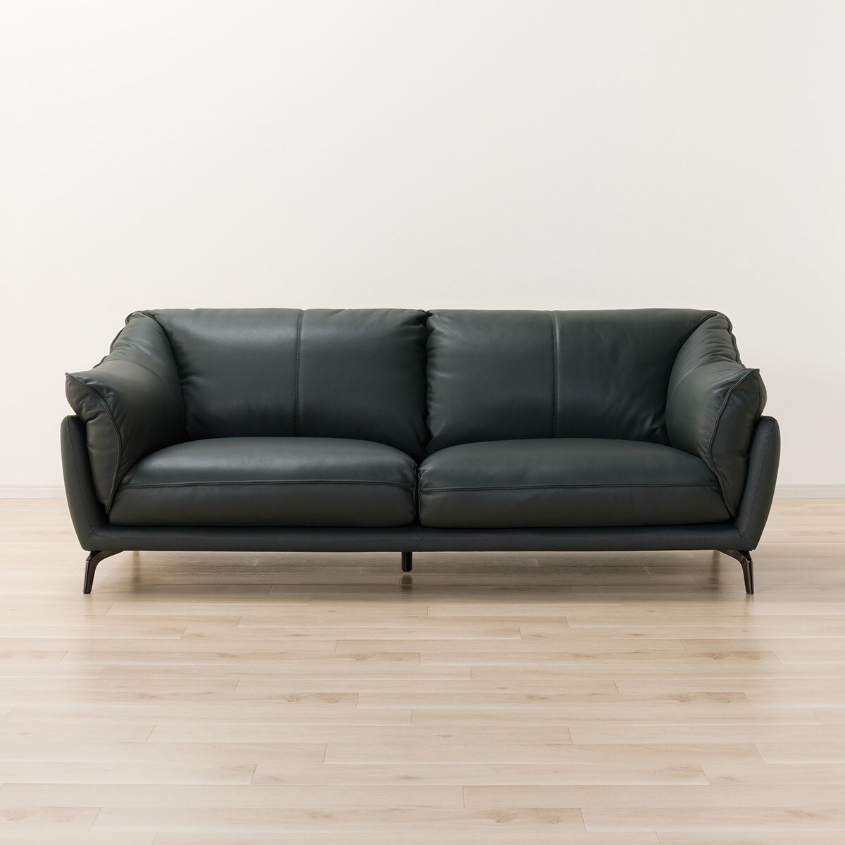 3人掛けソファ 本革(一部合成皮革)タイプ (FR01 DGR) | ニトリネット