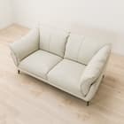 2人掛けソファ 本革(一部合成皮革)タイプ (FR01 IV) 3枚目画像