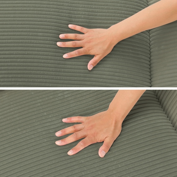 3人掛けソファ 布張りタイプ (MB03 GR) 12枚目画像