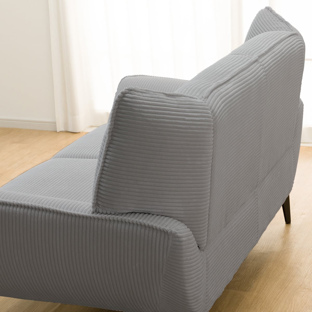 2人掛けソファ 布張りタイプ (MB03 GY) | ニトリネット【公式】 家具