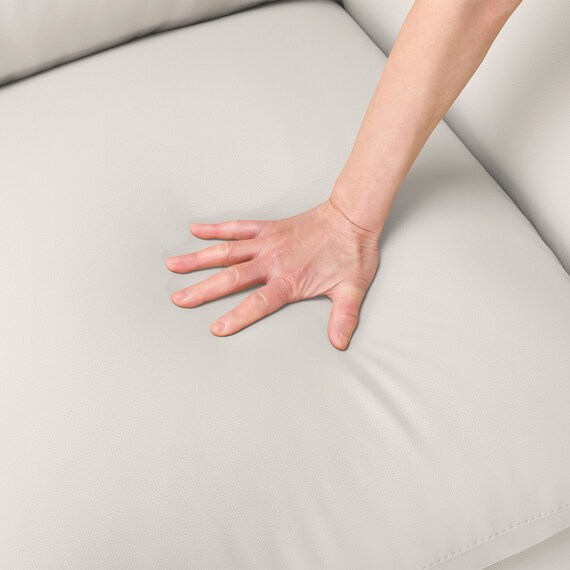 傷・汚れに強い 2人掛けソファ 合皮タイプ (WE01 IV) 13枚目画像