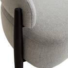 1人掛けソファ 布張りタイプ (AW20 GY) 10枚目画像