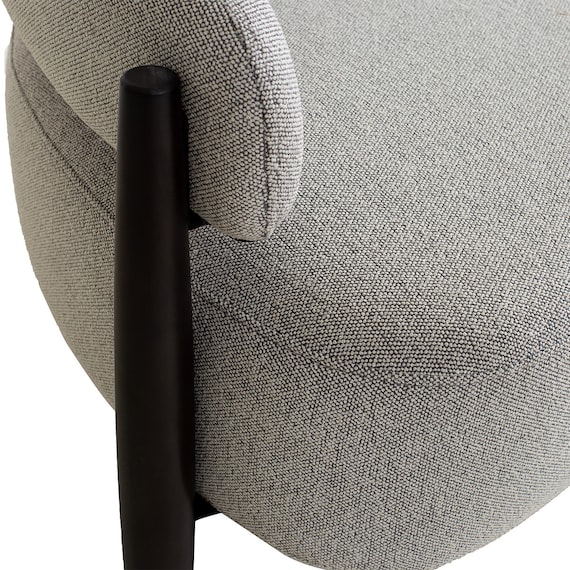 1人掛けソファ 布張りタイプ (AW20 GY) 10枚目画像