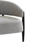 1人掛けソファ 布張りタイプ (AW20 GY) 11枚目画像