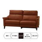 3人掛け左電動リクライニングソファ 本革(一部合成皮革)タイプ (チェリーブ セミアニリン革タイプ SK BR) 24枚目画像