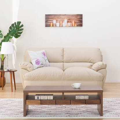 傷・汚れに強い合成皮革 2人掛けソファ(Nシールド ビット3KD BE)通販  