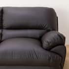 傷・汚れに強い 2人掛けソファ 合皮タイプ (ビット3KD Nシールド DBR) 11枚目画像