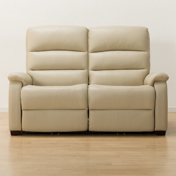 2人掛け電動リクライニングソファ(Nビリーバ2 革BE) 16枚目画像