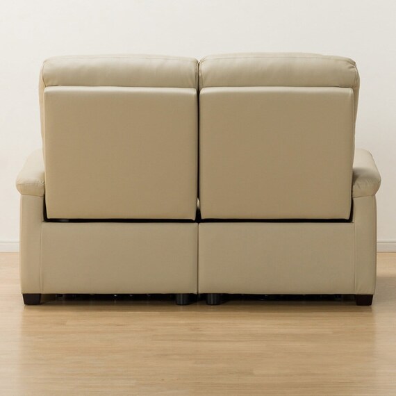 2人掛け電動リクライニングソファ(Nビリーバ2 革BE) 18枚目画像