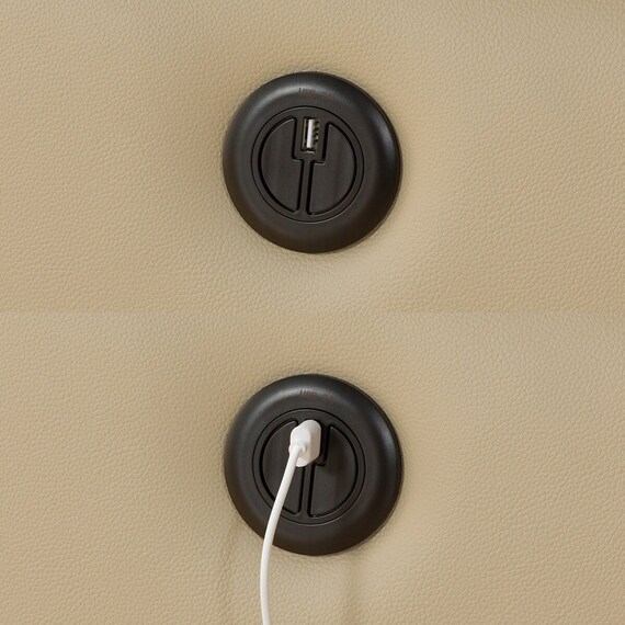 2人掛け電動リクライニングソファ(Nビリーバ2 革BE) 22枚目画像