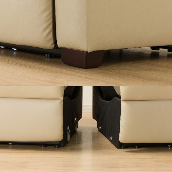 2人掛け電動リクライニングソファ(Nビリーバ2 革BE) 24枚目画像