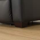 1人掛け電動リクライニングソファ 本革(一部合成皮革)タイプ (Nビリーバ2 BK) 21枚目画像