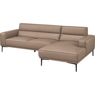 カウチソファ 本革(一部合成皮革)タイプ (OM01)