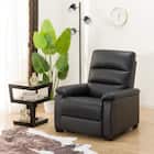 傷・汚れに強い合成皮革 1人掛け電動リクライニングソファ(Nビリーバ 抗ウイルスNシールドBK) 8枚目画像