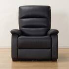 傷・汚れに強い合成皮革 1人掛け電動リクライニングソファ(Nビリーバ 抗ウイルスNシールドBK) 14枚目画像