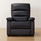 傷・汚れに強い合成皮革 1人掛け電動リクライニングソファ(Nビリーバ 抗ウイルスNシールドBK) 14枚目画像