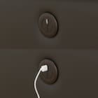 傷・汚れに強い合成皮革 1人掛け電動リクライニングソファ(Nビリーバ 抗ウイルスNシールドBK) 20枚目画像