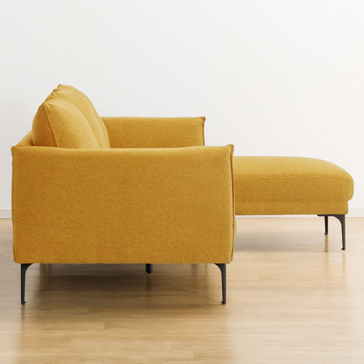 布張りカウチソファ(KK168 LC YE) | ニトリネット【公式】 家具