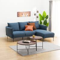 カウチソファ 布張りタイプ (KK168 左カウチ DBL)