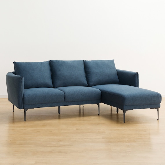 カウチソファ 布張りタイプ (KK168 左カウチ DBL) 10枚目画像