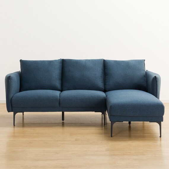 カウチソファ 布張りタイプ (KK168 左カウチ DBL) 11枚目画像