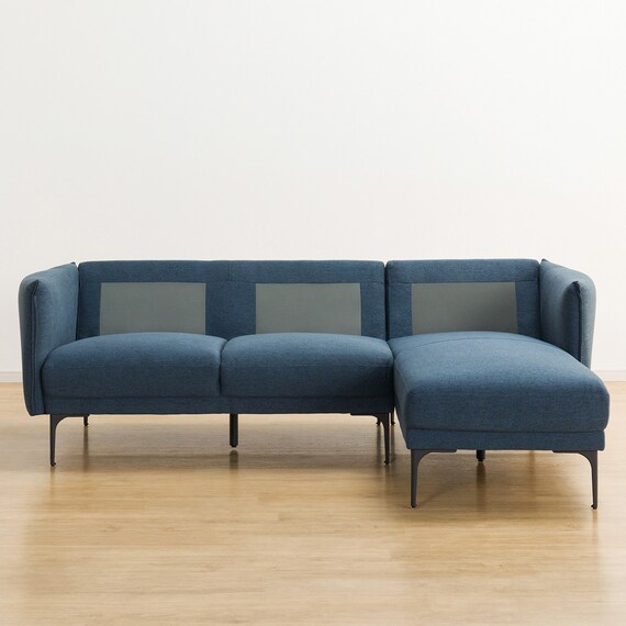 カウチソファ 布張りタイプ (KK168 左カウチ DBL) 12枚目画像