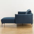 カウチソファ 布張りタイプ (KK168 左カウチ DBL) 14枚目画像