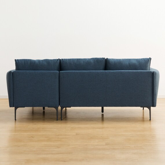 カウチソファ 布張りタイプ (KK168 左カウチ DBL) 15枚目画像