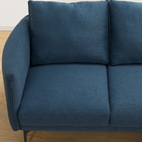 カウチソファ 布張りタイプ (KK168 左カウチ DBL) 18枚目画像