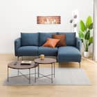 カウチソファ 布張りタイプ (KK168 左カウチ DBL) 25枚目画像