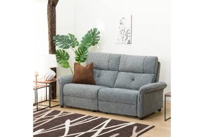 3人用電動布張りリクライニングソファ(Nピュール DGY)通販 | ニトリ  