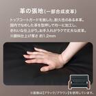 2人掛けワイドソファ 本革(一部合成皮革)タイプ (カリモク ダンテ2 W15412K ルークアンバーGY/BR) 4枚目画像