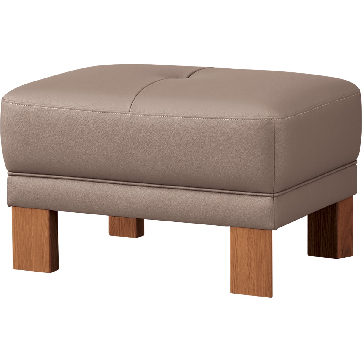 本革スツール(ダンテ2W15406K ルークダークGR/BR) ニトリ