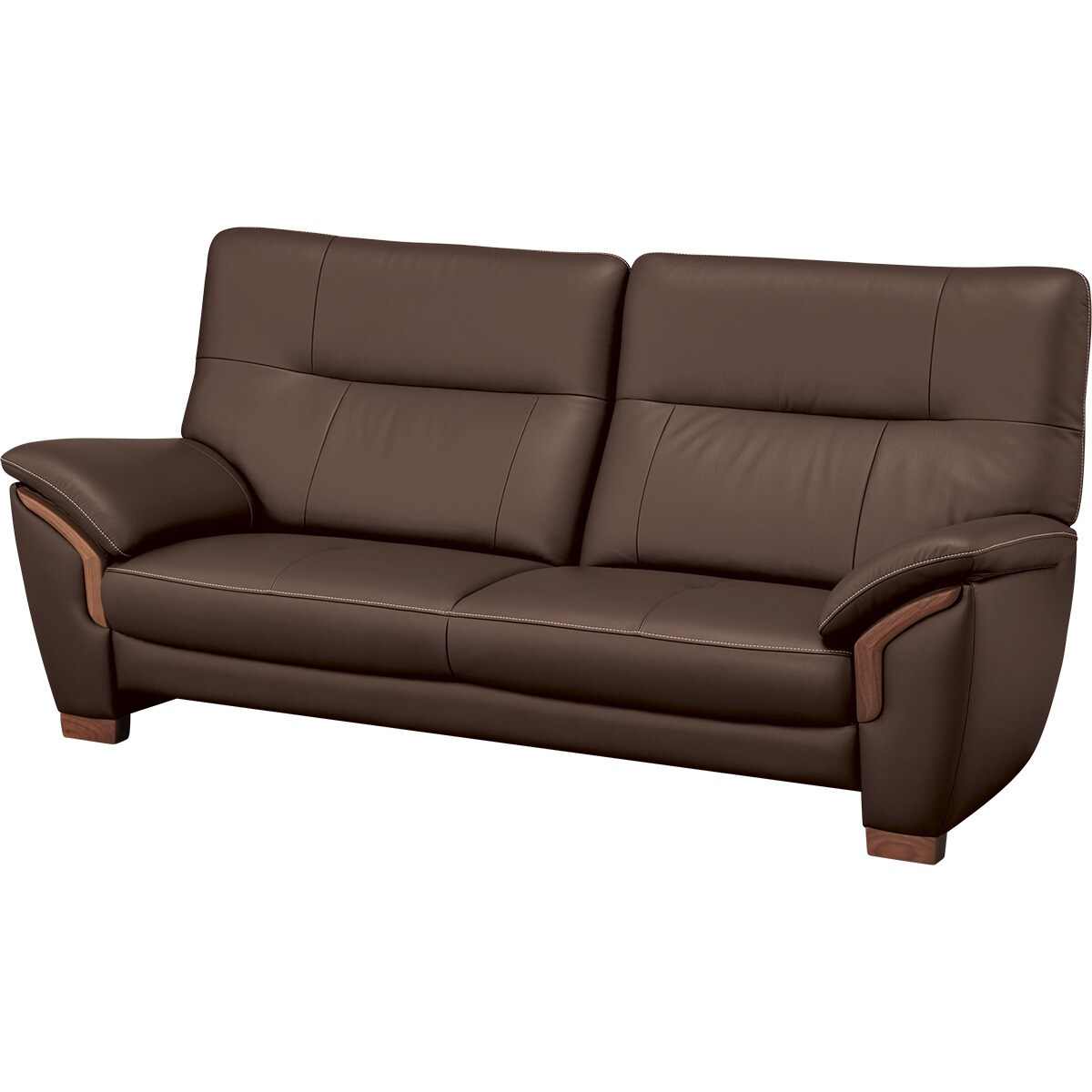 美品　ニトリ　ブラウン ソファ 183cm ニトリ 3人掛け布張りソファ(ポケット BS13 NシールドAQ-BR