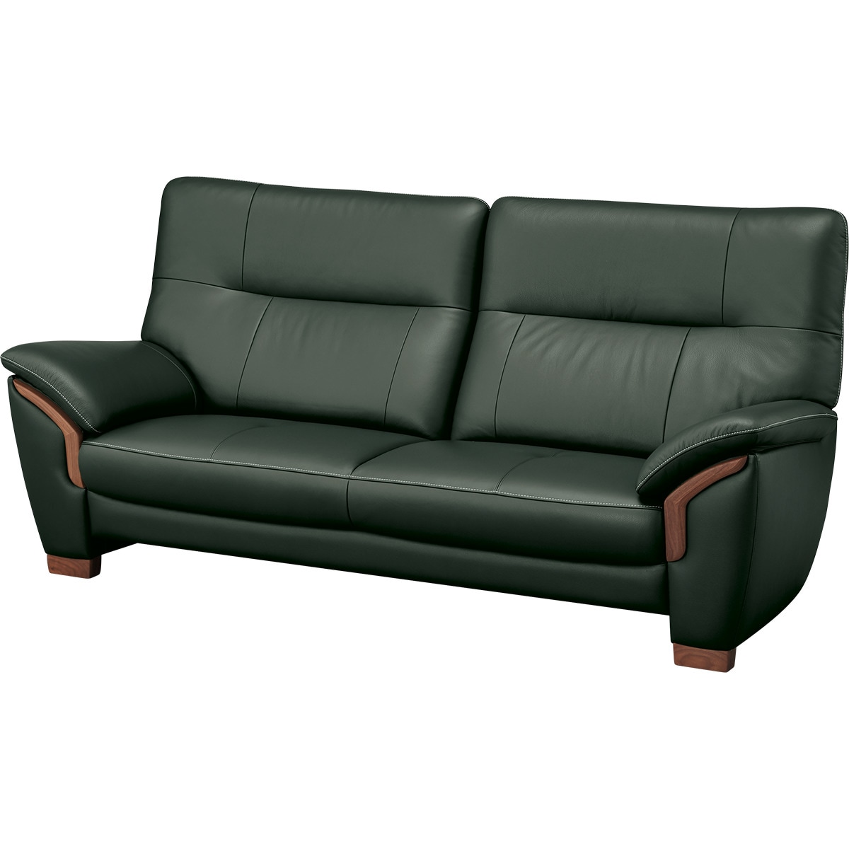 3人掛けソファ 本革(一部合成皮革)タイプ (カリモク KM02 Z19703R