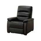 1人用電動リクライニングソファ(Nビリーバ2 ヒーター付き BK) 1枚目画像