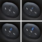 1人用電動リクライニングソファ(Nビリーバ2 ヒーター付き BK) 3枚目画像