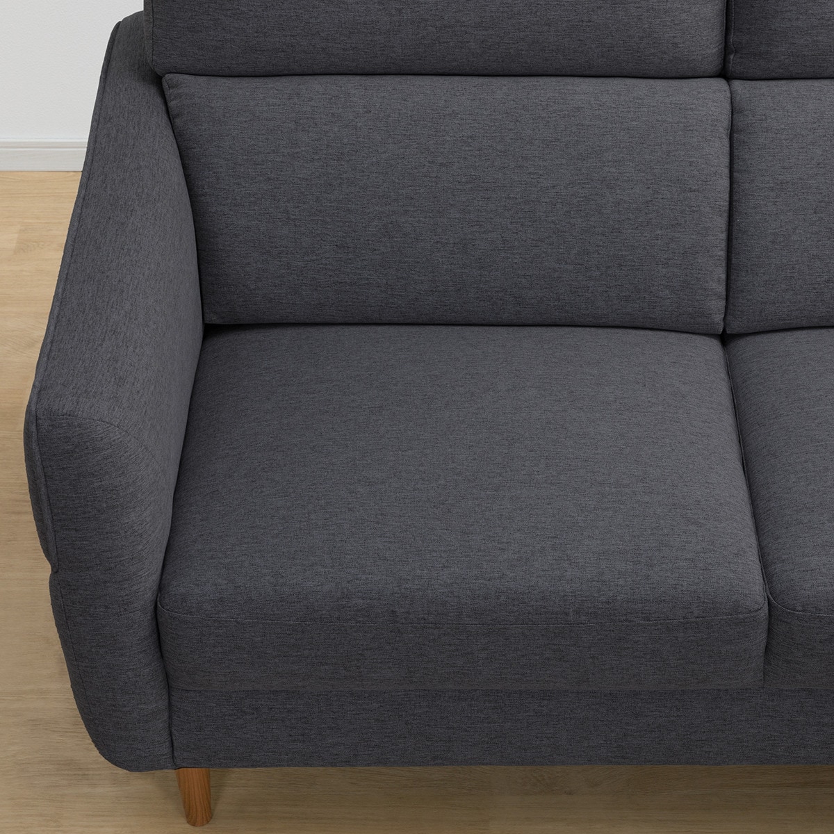 カウチソファ 布張りタイプ (KK026 左カウチ DGY) | ニトリネット