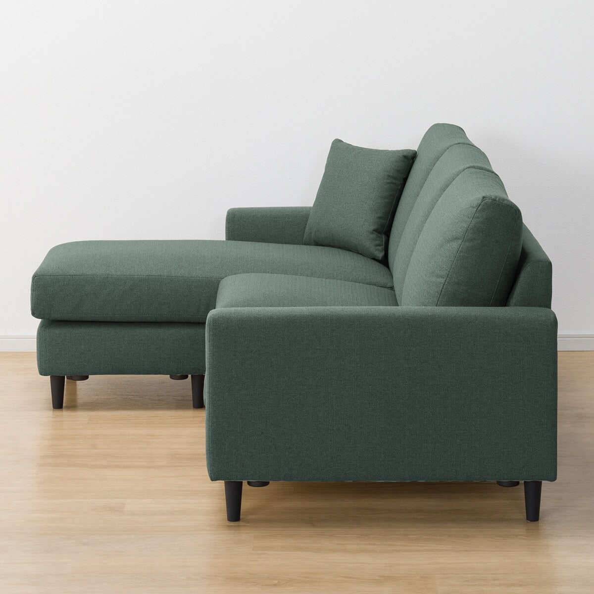 傷・汚れに強い 布張りカウチソファ(CS02 NシールドH DGR