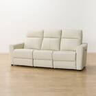 3人掛け電動リクライニングソファ 本革(一部合成皮革)タイプ (UM01 2モーター IV) 9枚目画像