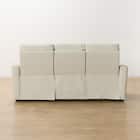 3人掛け電動リクライニングソファ 本革(一部合成皮革)タイプ (UM01 2モーター IV) 11枚目画像