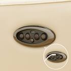 3人掛け電動リクライニングソファ 本革(一部合成皮革)タイプ (UM01 2モーター IV) 16枚目画像