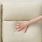 3人掛け電動リクライニングソファ 本革(一部合成皮革)タイプ (UM01 2モーター IV) 17枚目画像