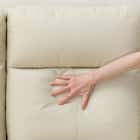 3人掛け電動リクライニングソファ 本革(一部合成皮革)タイプ (UM01 2モーター IV) 17枚目画像